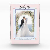 Romantic Playing Card Aesthetic Custom Names   Fotoblock (Vorderseite)