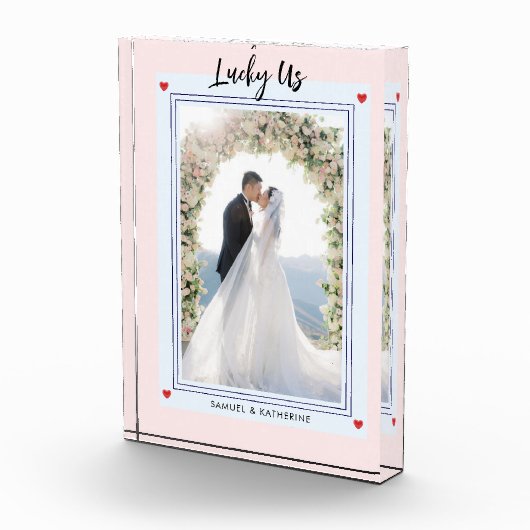 Romantic Playing Card Aesthetic Custom Names   Fotoblock (Rechts)