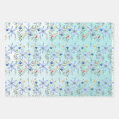 Romantic purple botanical wallpaper geschenkpapier set (Vorderseite 3)