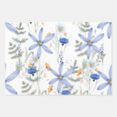 Romantic purple botanical wallpaper geschenkpapier set (Vorderseite 2)