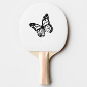 Romantic purple flower bouquet abstract background tischtennis schläger (Rückseite)