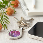 Romantic Quote Metal Keychain Small Valentine's Schlüsselanhänger (Seite)