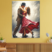 Romantic Rain Dance  Leinwanddruck (Insitu (Wohnzimmer))
