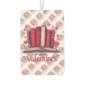 Romantic Reading Vibes Cozy Valentine Gift Autolufterfrischer (Rückseite)