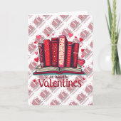 Romantic Reading Vibes Cozy Valentine Gift Karte (Vorderseite)