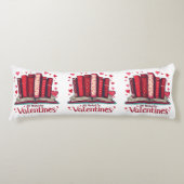 Romantic Reading Vibes Cozy Valentine Gift Seitenschläferkissen (Vorderseite)