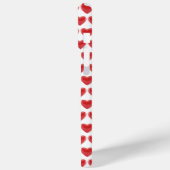 Romantic Red 3D Heart Pattern Classic Valentine's  Case-Mate iPhone Hülle (Rückseite / Links)