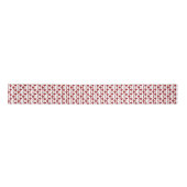 Romantic Red Heart Valentine Crafts Satinband (Vorderseite)