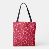 Romantic Red Rose Pattern Valentine's Day Tote Bag Tasche (Rückseite)