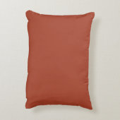 Romantic Red Rust Shabby Chic Mr. Wedding Dekokissen (Rückseite(Vertikal))