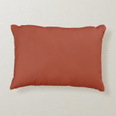 Romantic Red Rust Shabby Chic Mr. Wedding Dekokissen (Rückseite)