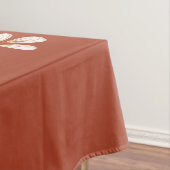 Romantic Red Rust Shabby Chic Mr. Wedding Tischdecke (Beispiel)