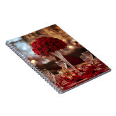 Romantic Rose Valentine Love Story Writing Journal Notizblock (Rechte Seite)