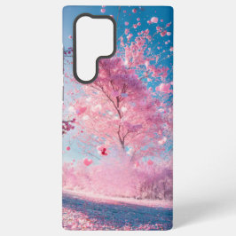 Romantic Sakura - Heart Blossom Phone Case Samsung Galaxy Hülle