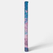 Romantic Sakura - Heart Blossom Phone Case Samsung Galaxy Hülle (Linke Seite)