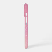 Romantic Sakura - Soft Pink Gradient Phone Case iPhone 16 Hülle (Linke Seite)