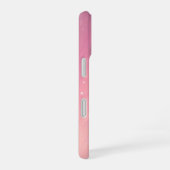 Romantic Sakura - Soft Pink Gradient Phone Case iPhone 16 Hülle (Rechte Seite)