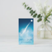 Romantic Shooting business star card Visitenkarte (Stehend Vorderseite)