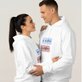 Romantic Sound Wave Heart Hoodie
