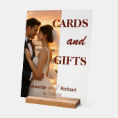 Romantic Sunset Beach Wedding Vows  Acrylschild (Winkel)