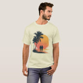Romantic Sunset Stroll T-Shirt (Vorne ganz)