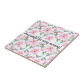 Romantic sweet cherry Blossom art Fliese (Seite)