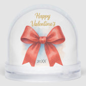 Romantic Tango Dance Couple Personalized Gift Schneekugeln (Rückseite)