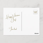 Romantic To The Love of My Life  Postkarte (Rückseite)