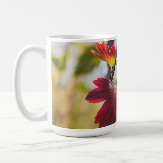Romantic Trees & Flowers – Botanical Fantasy Boho Kaffeetasse (Links)