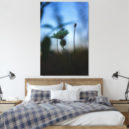 Romantic Trees & Flowers – Botanical Fantasy Boho Leinwanddruck