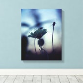 Romantic Trees & Flowers – Botanical Fantasy Boho Leinwanddruck (Insitu (Holzboden))