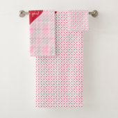 Romantic Valentine Bath Towel Gift for Wife Badhandtuch Set (Insitu)