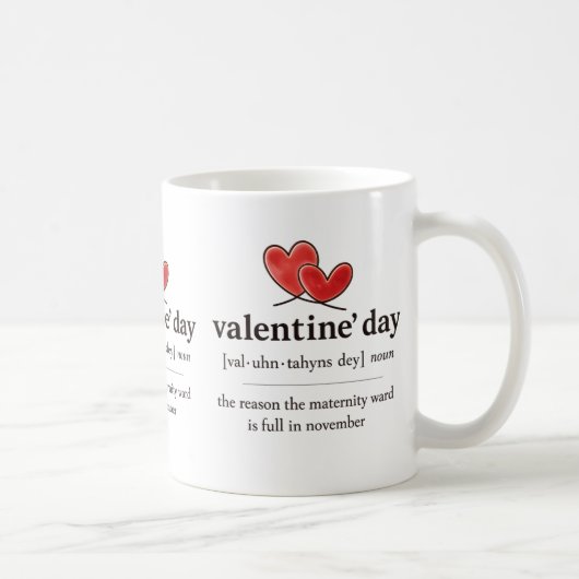 Romantic Valentine’s Day Gift for Him or Her Kaffeetasse (Rechts)