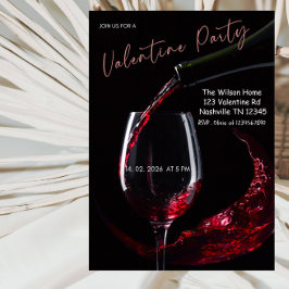 Romantic Valentine’s Day Party Einladung