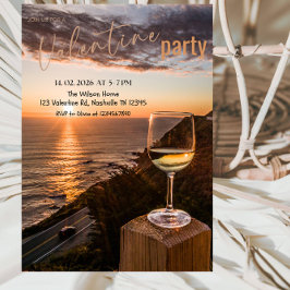 Romantic Valentine’s Day Party Einladung