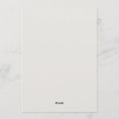 Romantic Valentine’s Day Party Einladung (Rückseite)