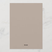 Romantic Valentine’s Day Party - Heart & Love Einladung (Rückseite)