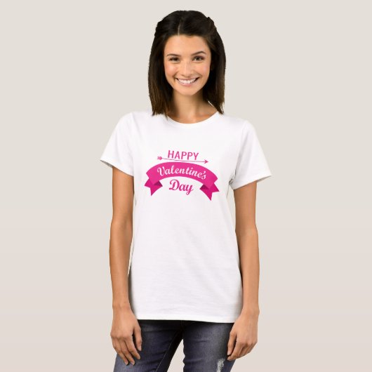 Romantic Valentine’s Day Quote T-Shirt (Vorne ganz)