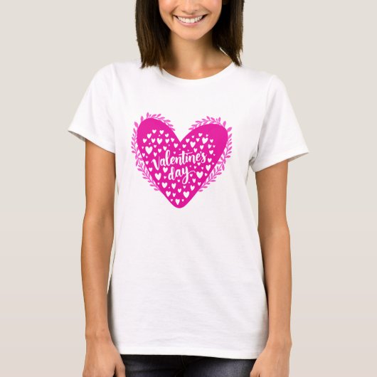 Romantic Valentine’s Day Quote T-Shirt (Vorderseite)