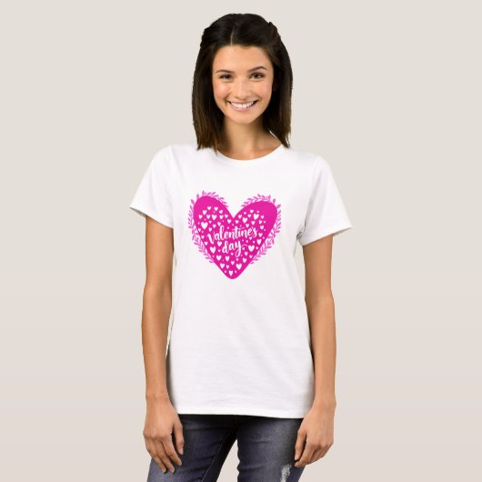 Romantic Valentine’s Day Quote T-Shirt (Vorne ganz)
