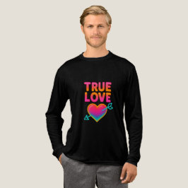 Romantic Valentine’s Day T-Shirt Tri-Blend Shirt