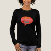 Romantic Valentine’s Day T-Shirt Tri-Blend Shirt (Vorderseite)