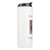Romantic Valentine Tumbler – Add Your Photo Thermosbecher (Nach links gedreht)