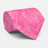 Romantic Valentine's Day Men's Accessory Krawatte (Gerollt)