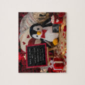 Romantic Valentines Pregnancy Announcement Puzzle (Vertikal)