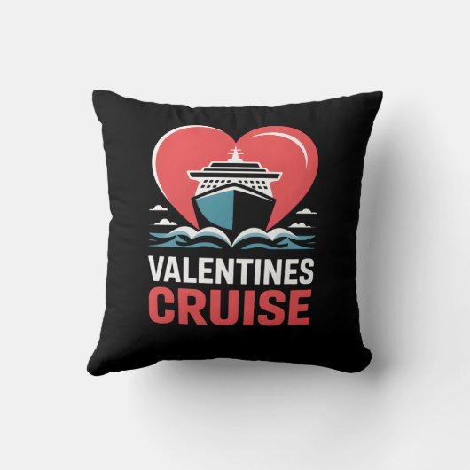 Romantic Valentines Trip Kissen (Rückseite)