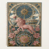 Romantic Vintage Art Nouveau Circus Planer (Vorderseite)