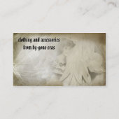 Romantic Vintage Lace Company Visitenkarte (Rückseite)