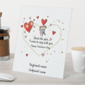 Romantic want to stay with you  sockelschild (In Situ)