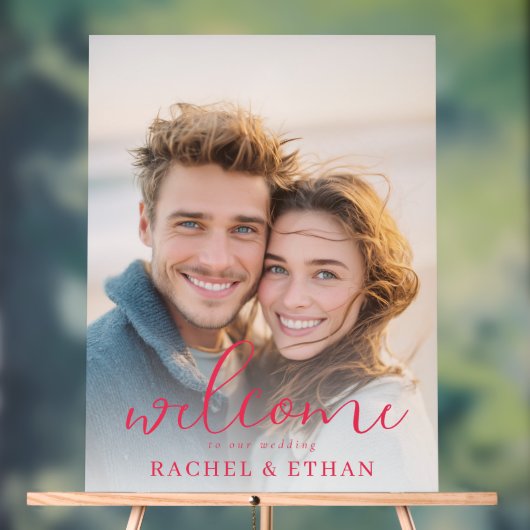 Romantic Warm Beach Photo Acrylschild (Neutral)